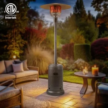 Amazon Basics 46,000 BTU Outdoor Patio Heater for Gatherings