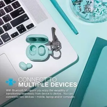 Compact JLab JBuds Mini Earbuds with Great Battery Life