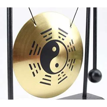 Zen Table Gong - Feng Shui Meditation Bell & Decor