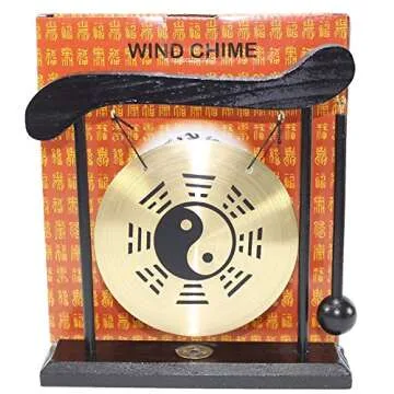 Zen Table Gong - Feng Shui Meditation Bell & Decor