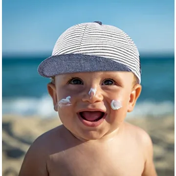 Adjustable Baby Baseball Cap Sun Protection Hat 2pcs Set