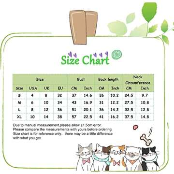 Cat Sweaters Shirts for Cats - Hairless Cat Cotton Tshirts Pet Clothes - Pullover Kitten T-Shirts with Sleeves - Cats & Small Dogs Apparel (Red, Medium)