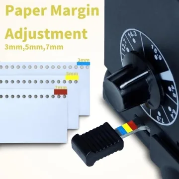 Rayson TD-1500B34R Binding Machine - Durable 3:1 Pitch Binder