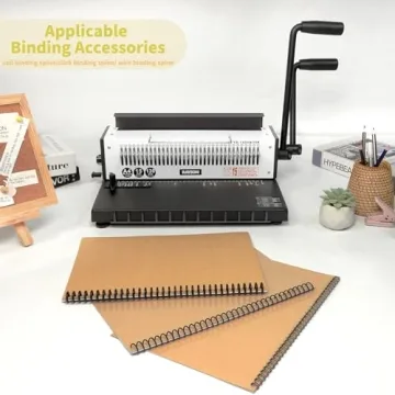 Rayson TD-1500B34R Binding Machine - Durable 3:1 Pitch Binder