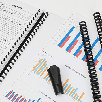 Rayson TD-1500B34R Binding Machine - Durable 3:1 Pitch Binder