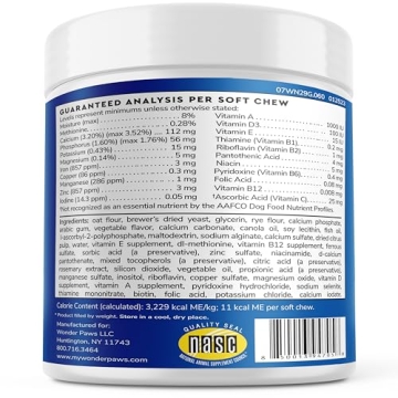 Wonder Paws Premium Dog Multivitamins for All Health Needs