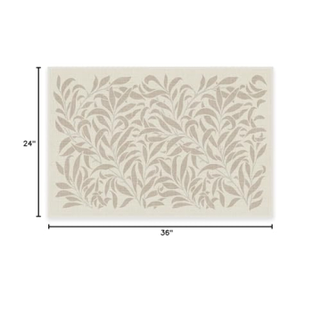 RUGGABLE x Morris & Co Washable 2x3 Area Rug Design and Functionality