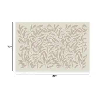 RUGGABLE x Morris & Co Washable 2x3 Area Rug Design and Functionality