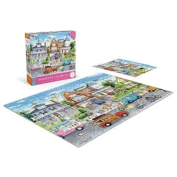 Ceaco Summer by The Beach 300-Piece Jigsaw Puzzle