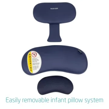 Maxi-Cosi Magellan LiftFit Convertible Car Seat, 5-in-1, Converts from Rear Facing Car Seat to Forward Facing Car Seat and Booster Car Seat, (5-100 lbs), From Birth to 10 Years, Aegean Storm