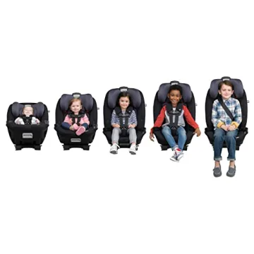 Maxi-Cosi Magellan LiftFit Convertible Car Seat, 5-in-1, Converts from Rear Facing Car Seat to Forward Facing Car Seat and Booster Car Seat, (5-100 lbs), From Birth to 10 Years, Aegean Storm