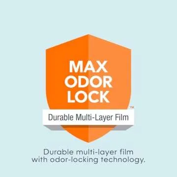 Diaper Genie Easy Roll Refill with 18 Bags, Holds up to 846 newborn diapers per refill