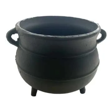 Crystalo Cast Iron Cauldron 7" - Stylish and Functional