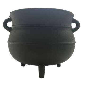Crystalo Cast Iron Cauldron 7" - Stylish and Functional