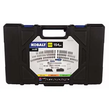 Kobalt 138-Piece Standard (SAE) and Metric Polished Chrome Mechanic's Tool Set