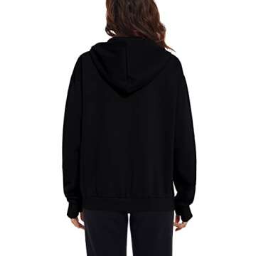 MISSACTIVER Oversized Zip Up Hoodie for Women