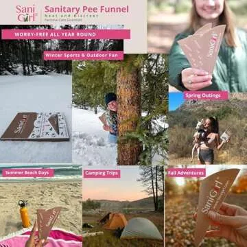 SaniGirl Women's Disposable Urination Device - Travel Friendly Funnel