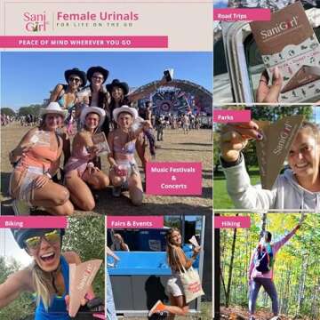 SaniGirl Women's Disposable Urination Device - Travel Friendly Funnel