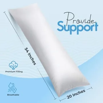 Utopia Bedding Full Body Pillow for Comfort & Support