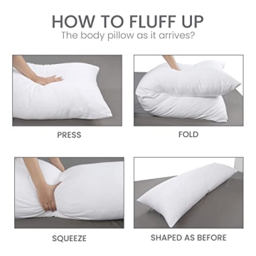 Utopia Bedding Full Body Pillow for Comfort & Support