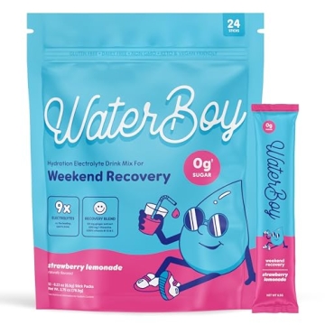Waterboy Weekend Recovery Hydration Powder Packets