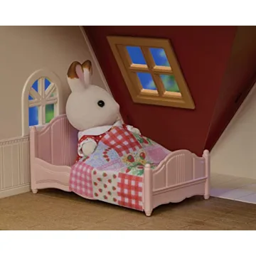 Calico Critters Red Roof Cozy Cottage Dollhouse Playset