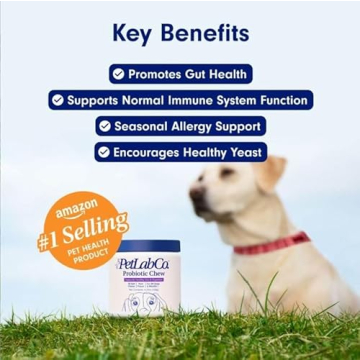 PetLab Co. Probiotics for Dogs - Gut Health & Allergies