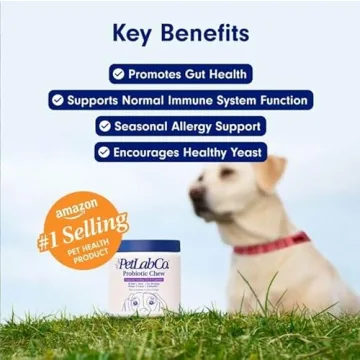 PetLab Co. Probiotics for Dogs - Gut Health & Allergies