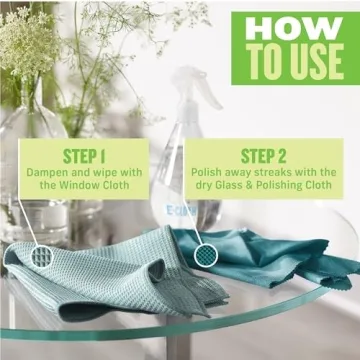E-Cloth Window Cleaner Kit Streak-Free with Water