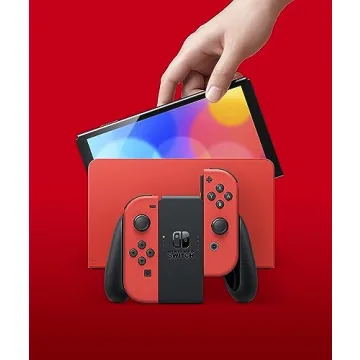 Nintendo Switch OLED Model - Mario Red Edition Gaming Console