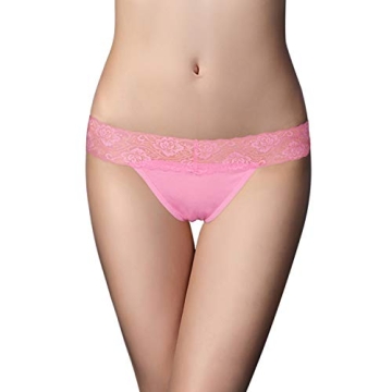 Sunm Boutique Women's Lace Thongs 6-Pack Comfortable & Sexy