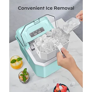Silonn Portable Ice Maker - Fast & Self-Cleaning Unit