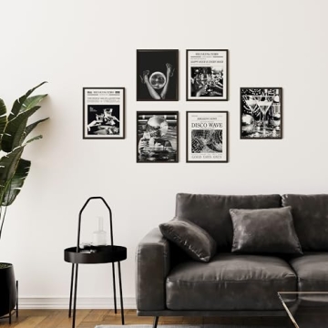 Vintage Disco Ball Posters for Retro Home Decor