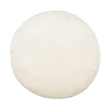 Tov Furniture Potter 20" Cream Velvet Pillow for Cozy Spaces