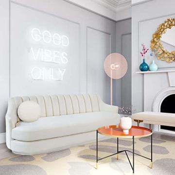 Tov Furniture Potter 20" Cream Velvet Pillow for Cozy Spaces