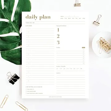 Stylish Bliss Collections Daily Planner with Undated Sheets