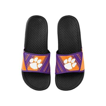 FOCO Clemson Tigers NCAA Mens Legacy Sport Slide - M