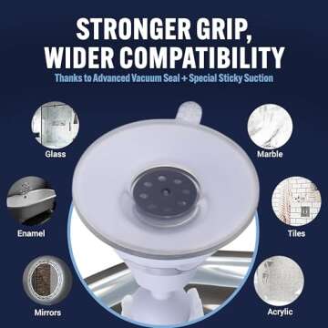 MIRRORVANA Fogless Shower Mirror - Anti Fog & Shatterproof