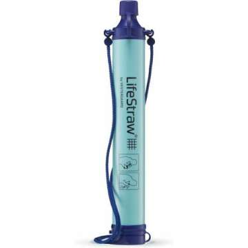 LifeStraw Water Filter for Hiking and Camping