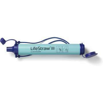 LifeStraw Water Filter for Hiking and Camping