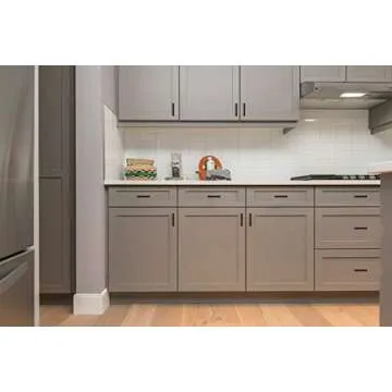 Ravinte Durable Matte Black Cabinet Handles 60 Pack