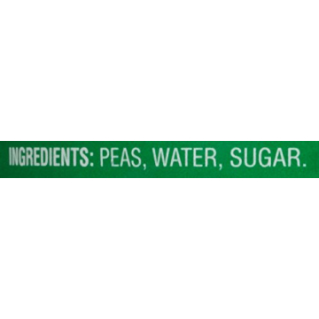 Del Monte No Salt Added Sweet Peas 8.5-Ounce Can Pack of 12
