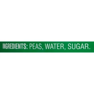 Del Monte No Salt Added Sweet Peas 8.5-Ounce Can Pack of 12