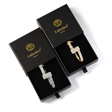 Lulu Mel Iced Out Diamond Bracelet - Elegant & Unique