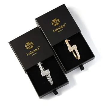 Lulu Mel Iced Out Diamond Bracelet - Elegant & Unique