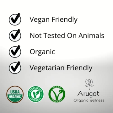 Arugot Organic Deep Cleansing Clay Face Mask for Acne Treatment