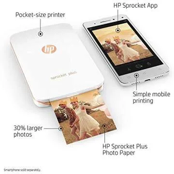Compact HP Sprocket Plus: Print 30% Larger Photos