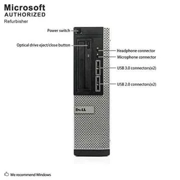 Dell Optiplex 7010 Business Desktop Quad-Core i5 - Renewed