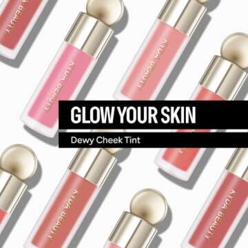 KYDA Liquid Blush, Matte Tinted for Cheeks, Lasting Dewy Finish, High Pigment Soft Creamy Blush, Blendable Lightweight Cover-Grate Red