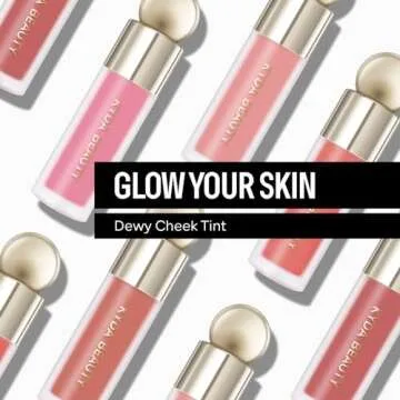 KYDA Liquid Blush, Matte Tinted for Cheeks, Lasting Dewy Finish, High Pigment Soft Creamy Blush, Blendable Lightweight Cover-Grate Red